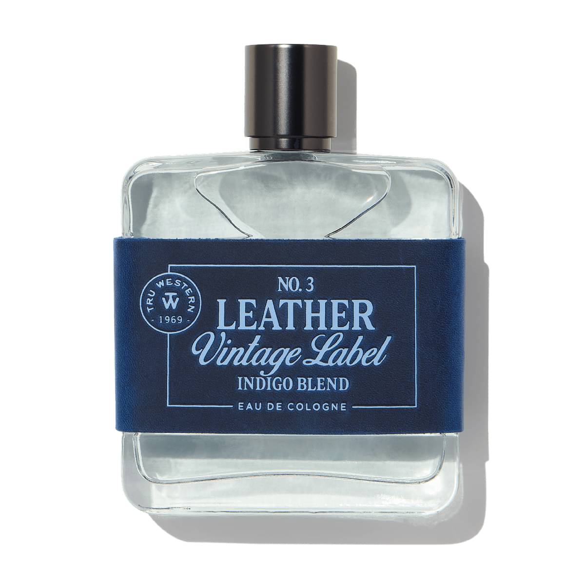 Tru Western No. 3 Leather Vintage Label Indigo | Scentbird