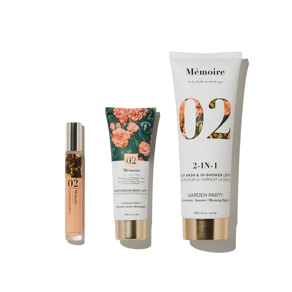 Garden Party by Memoire Archives, 4 Piece Gift Set for Unisex main image 0