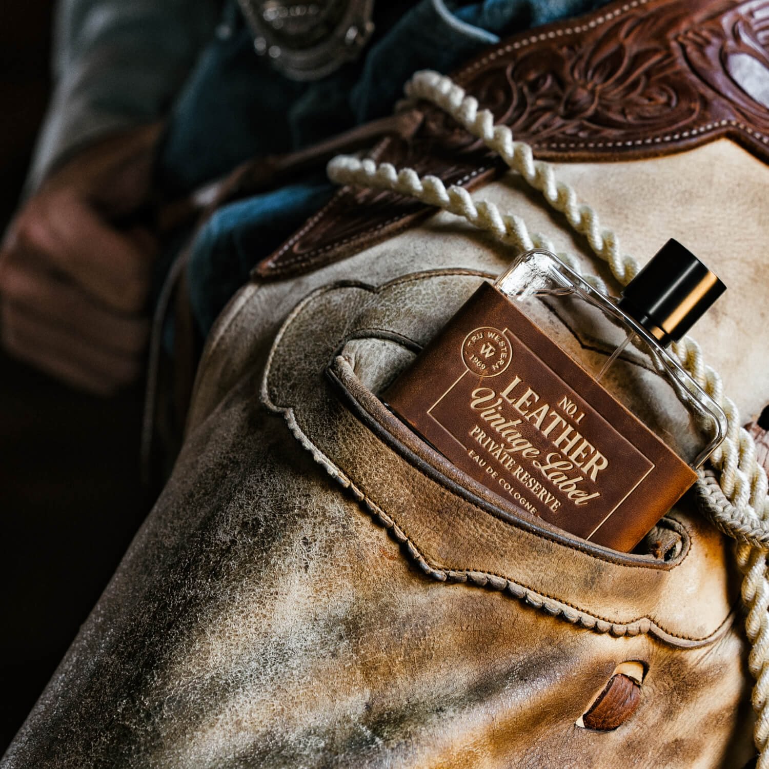 No. 1 Leather Vintage Label Private Reserve