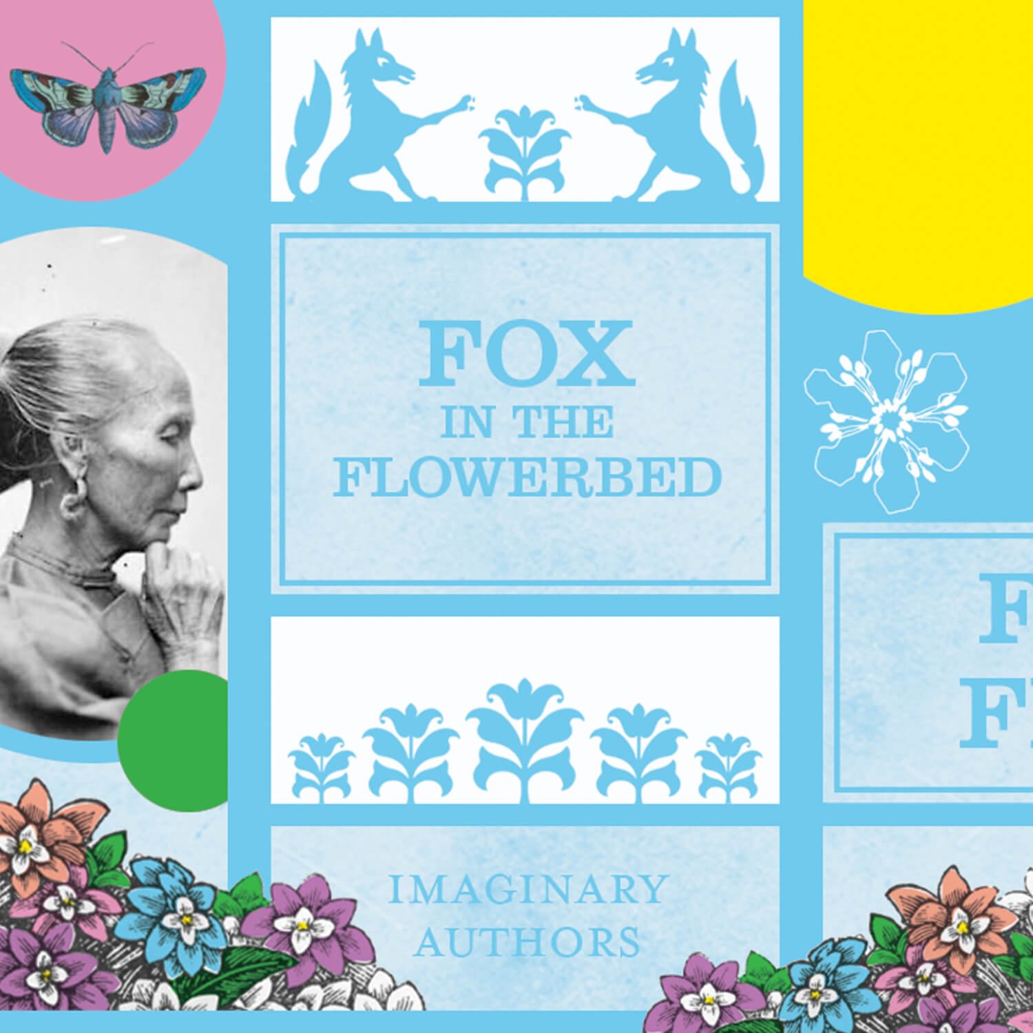 Fox in the Flowerbed