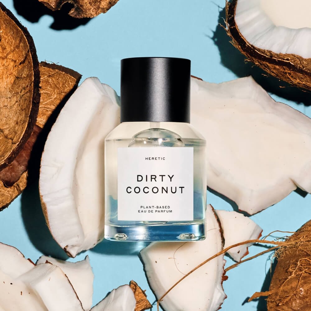 HERETIC PARFUM DIRTY COCONUT Plant Based Eau outlet De Parfum 1.7oz