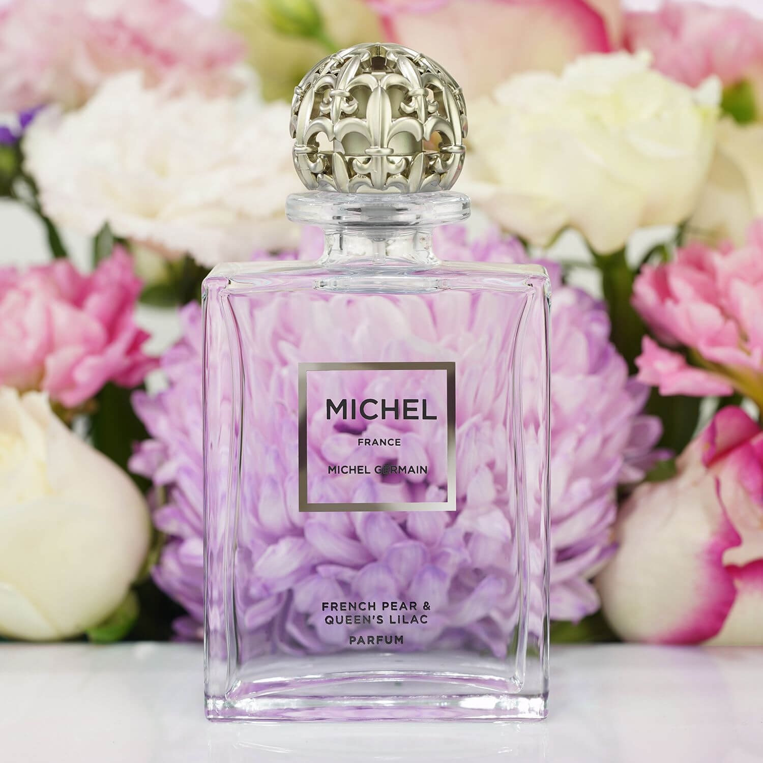 Michel 1. Oz French shops Pear& Queen Lilac scented Perfume