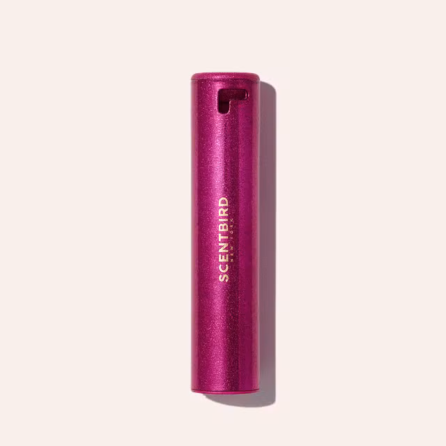 Scentbird Pink Glitter Fragrance Case