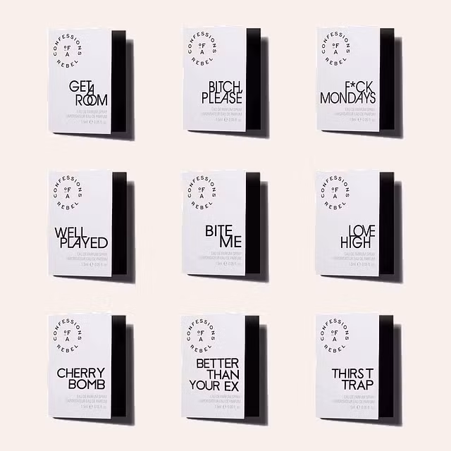 Confessions Of A Rebel Fragrance Flight