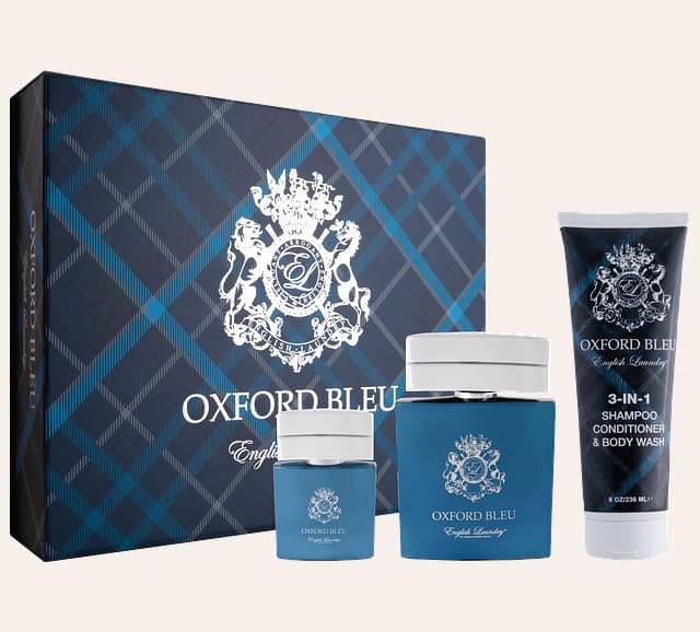 English Laundry Oxford Bleu for Him Gift Set