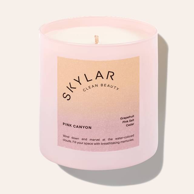 Skylar Pink Canyon Candle