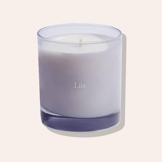 Liis Snow on Fire Candle