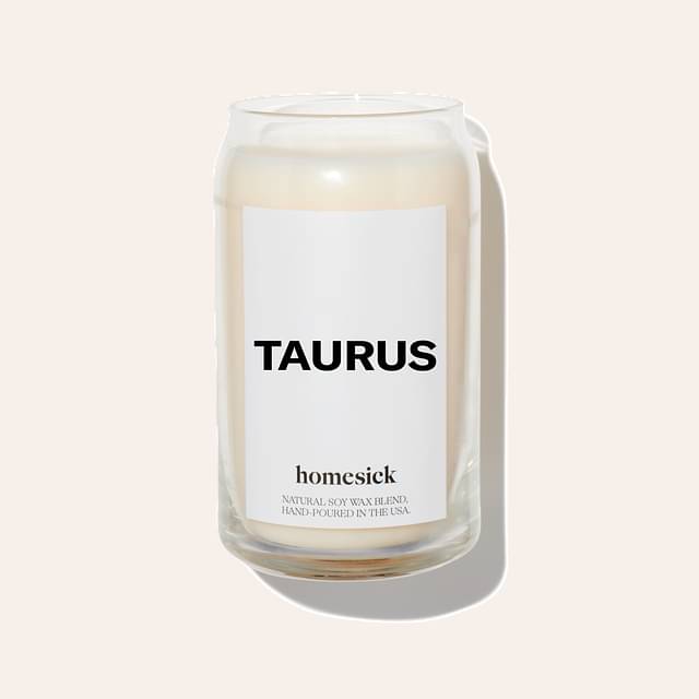 homesick Taurus Candle