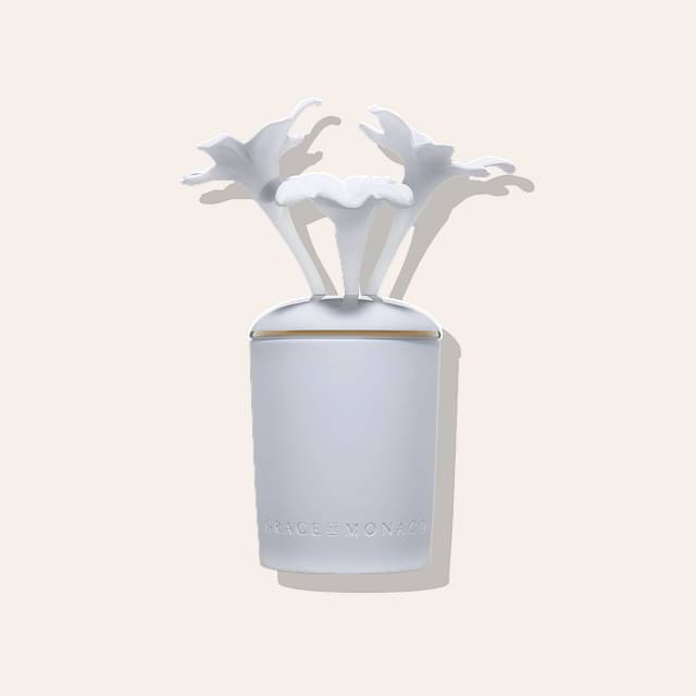 Grace de Monaco Porcelain Diffuser with Promenade Sur La Rocher Oil