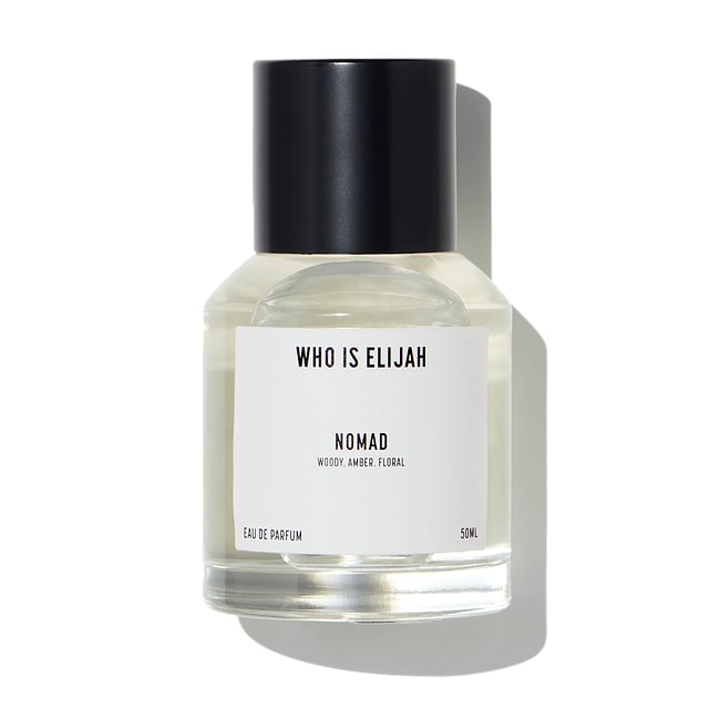 Who Is Elijah Nomad EDP fragrance bottle