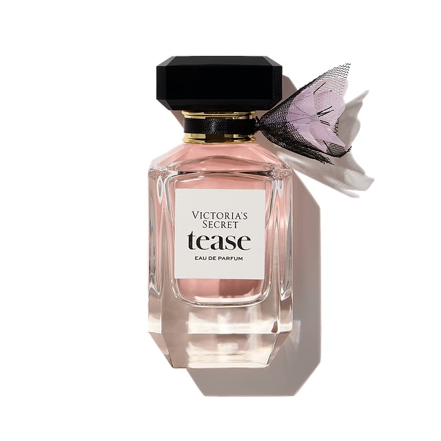 bottle of tease, a victoria secret perfume
